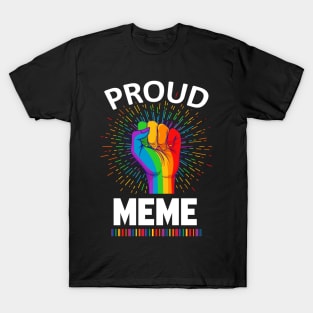 Proud Meme Gay Lgbt T-Shirt